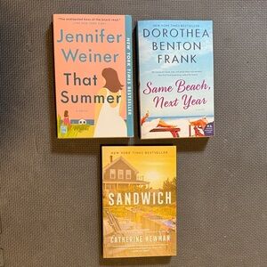 Same Beach, Next Year. That Summer. Sandwich 3 Books